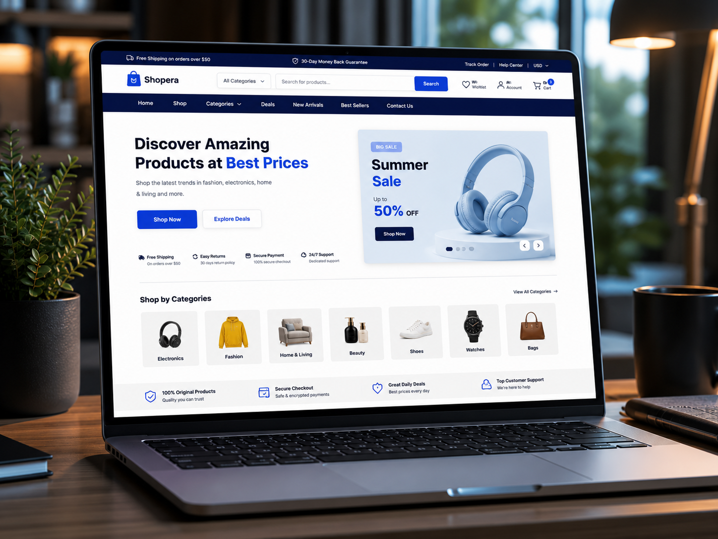 Ecommerce Website