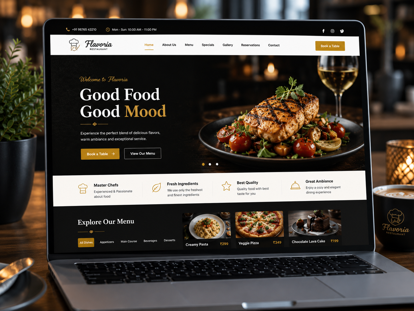 Restaurant Website