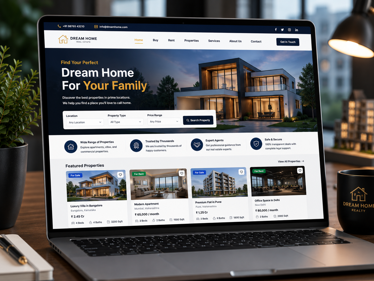 Real Estate Website